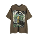 Man Tees Fashion Brand Heavy Short-Sleeved T-shirt