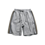 Men Shorts Stripes Casual Working Pants