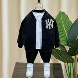 Toddler Boys Jackets Boy's Leather Jacket Coat Autumn Clothing