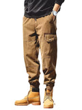 Men Cargo Pants Overalls Men's Spring and Autumn Loose Casual Trousers