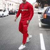 Fear Of God Fog Essentials Casual Long Sleeve Pants Set Chest