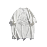 Man Summer T Shirt off-Shoulder Half Sleeve