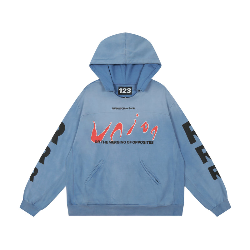 Rrr123 Hoodie Terry Hooded Sweater for Men and Women