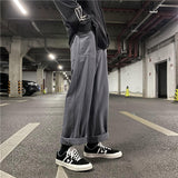 Men Cargo Pants Workwear Pants Men's Autumn Loose Straight Casual Trousers