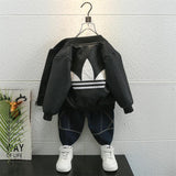 Toddler Boys Jackets Children's Clothing Boy's Leather Jacket Autumn Clothing Coat