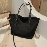 The Teacher Tote Women's Tote Large Capacity Women's Bag Handbag Casual Shoulder Bag Commuter Oxford Cloth Bag