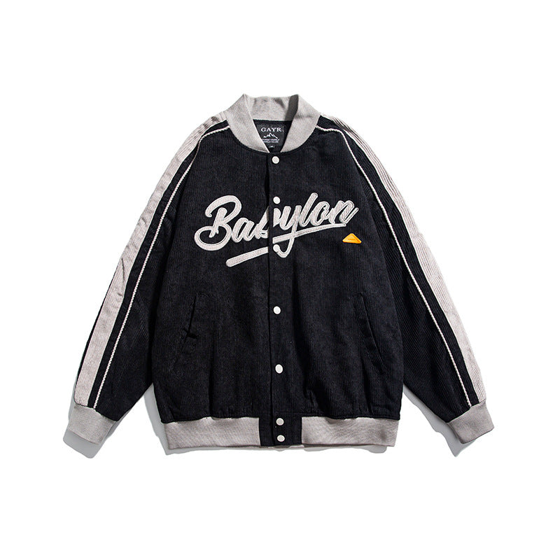 Letterman Jacket Outfit Senior Jackets Varsity Baseball Coat Autumn Vintage Casual Jacket