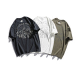 Man Summer T Shirt off-Shoulder Half Sleeve