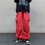 Men Cargo Pants Workwear Casual Trousers Men's Spring and Autumn Loose Straight