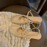 Nude Pumps Block Heel