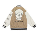 Letterman Jacket Outfit Senior Jackets Varsity Baseball Coat Men's Casual Baseball Uniform