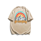 Men T Shirt Summer Casual Tops Men's Summer Male Letter Printing Stylish Short Sleeve Simple Japanese Loose T-shirt
