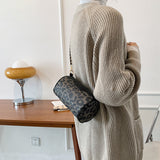 The Teacher Tote Women's Bag Chain Crossbody Bag All-Match Shoulder round Bag