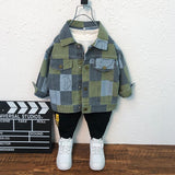 Toddler Boys Jackets Children's Denim Jacket Boys' Coat Spring and Autumn