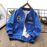 Children Baseball Jacket Autumn Foreign Baseball Uniform Jacket Girl Jacket