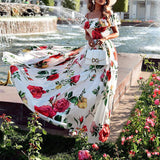Women Bohemian Dress Loose Dress