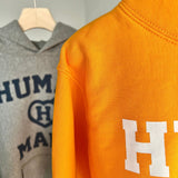 Human Made Hoodie Love H Hooded Fleece Lined Sweater Loose Couple