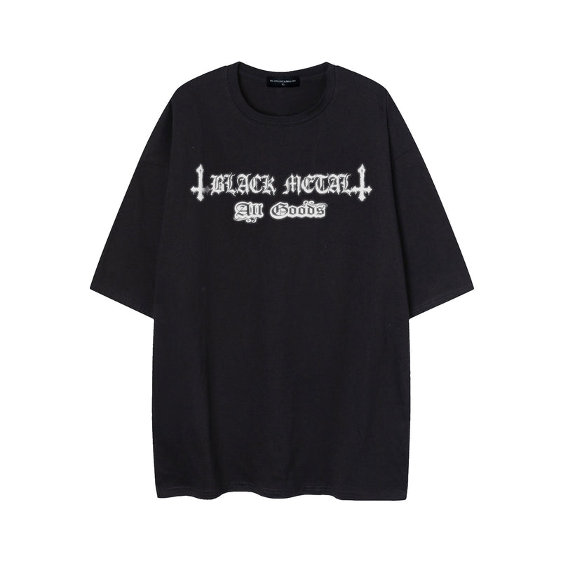 Man Tees Fashion Brand Summer Short-Sleeved T-shirt