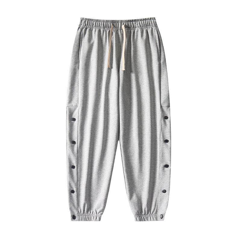 Men Sweatpants Casual Pants Men's Spring and Autumn Color Matching High Street Pants
