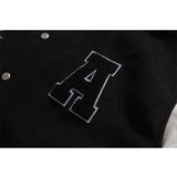 Varsity Jacket for Men Baseball Jackets High Street Stitching Loose Casual Fashionable
