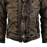 Tactics Style Men Outdoor Windproof Coat Men Casual Jacket Men's Jacket Coat Autumn and Winter Stand Collar