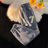 Men Sweatpants Men's Loose Sports and Leisure Trousers