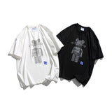 Man Summer T Shirt Cartoon Print