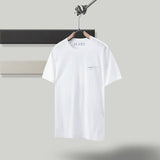 Off White T Shirt Ow Men's Owt Women's ShortSleeved Tshirt Cotton Back Arrow Round Neck Loose