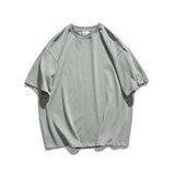 Men's T-shirt Summer Loose Hip Hop Graffiti Dinosaur Short-Sleeved T-shirt Men's Casual All-Match Short T round Neck