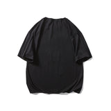 Men's T-shirt Love T-shirt Men's Summer Loose Oversize Cotton Black, Short Sleeve Top