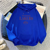 Slogan Graphic Hoodie Velvet Padded Hooded Sweatshirt