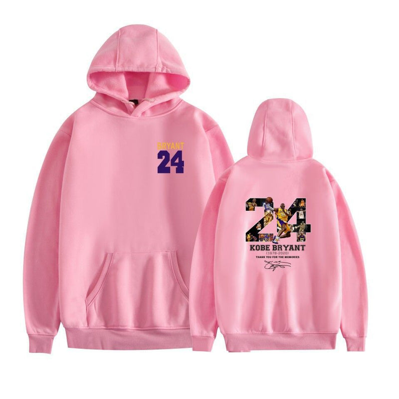 In Memory of Kobe Hoodie Lakers Kobe Sweater Loose Hooded Sweater