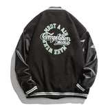 Letterman Jacket Outfit Senior Jackets Varsity Baseball Coat Autumn Men and Women Casual Jacket Coat