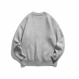 Man Fall Winter Outfis Vintage Cartoon Cardigan Sweater Men's Sweater Coat