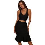 Women Bodycon Dress Spring and Summer Strap Dress
