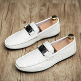 Loafers for Men Fall British Beanie Shoes