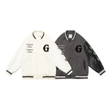 Letterman Jacket Outfit Senior Jackets Varsity Baseball Coat Printed Baseball Uniform Coat for Men