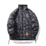 Men Coat down Jacket Men's Winter Loose Fashion Brand Thickened Warm Casual Jacket