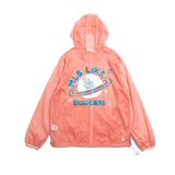 Yankees MLB Printed Hooded Jacket Ultra-Thin Silk Sun Protection Clothing