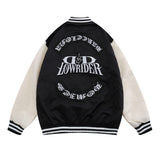 Letterman Jacket Outfit Senior Jackets Varsity Baseball Coat Men's Loose Jacket Jacket
