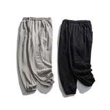 Man Fall Winter Outfis Winter Clothes Lettered Casual Loose Street Track Sweatpants Men