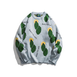 Man Fall Winter Outfis Autumn and Winter round Neck Sweater Men's and Women's Neutral Sweater