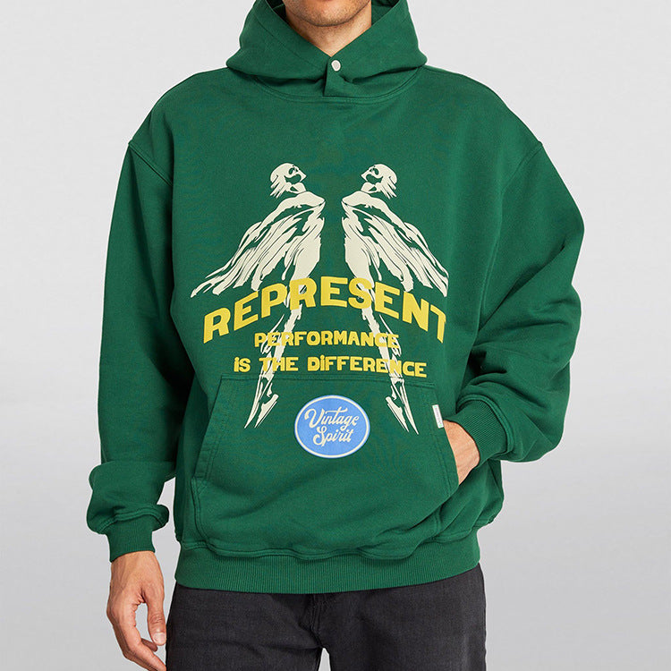 Present Hoodie 3D Printed Hoodie Retro Easy Matching Hoodie
