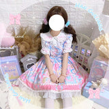 Gothic Lolita Harajuku Style Clothing Sweet House Cute Suspenders JSK Dress
