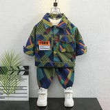Toddler Boys Jackets Boys Denim Suit Spring and Autumn Baby Boys