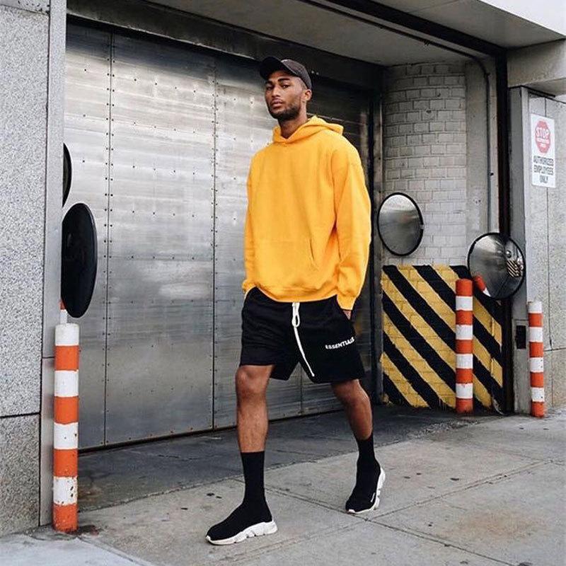 Fog Sports Casual Slim Fit Fashion Trendy Breathable Cotton Men's Shorts Fear Of God