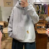 Tom and Jerry Hoodie Printing Plus Velvet