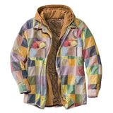 John Dutton Jacket Autumn and Winter Thickening Cotton-Padded Coat Printed Hooded Jacket