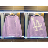 Yankees Spring and Autumn MLB Sweater Letters Men and Women Couple Bottoming Shirt