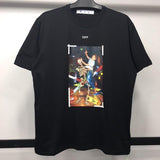 Off White T Shirt Summer Arrow Loose Owt Short Sleeve Tshirt